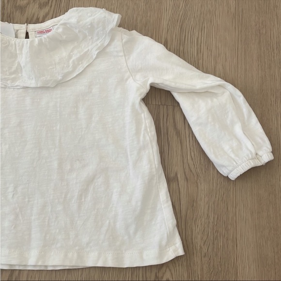 Pre Owned Set of Zara Girls Top & Leggings Sz 12-18 Mths - Picture 4 of 11